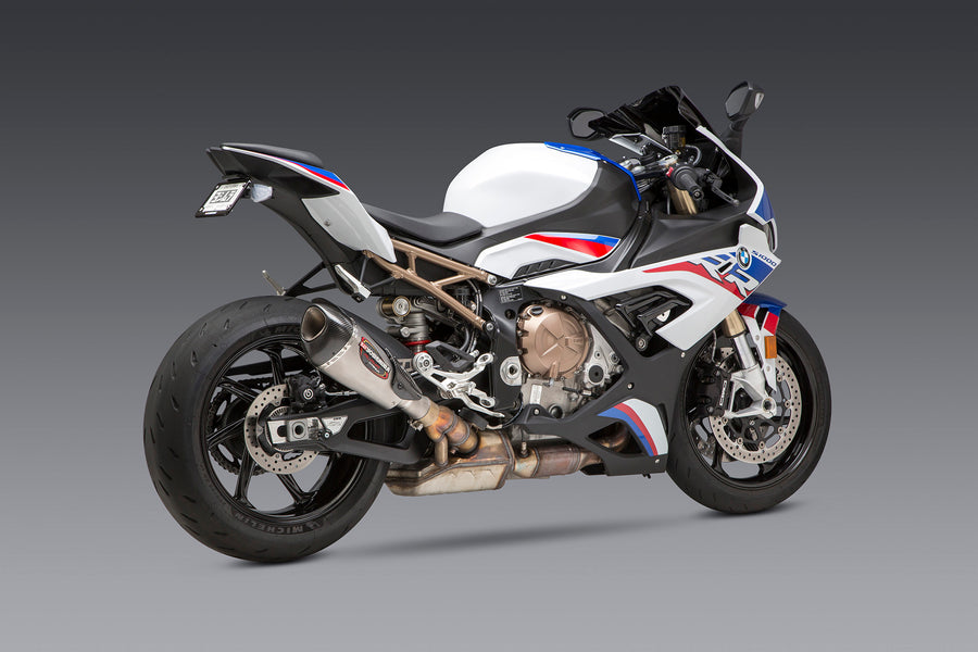 S1000RR 20-21 Street ALPHA T Slip-On Titanium Exhaust, w/ Titanium Muffler