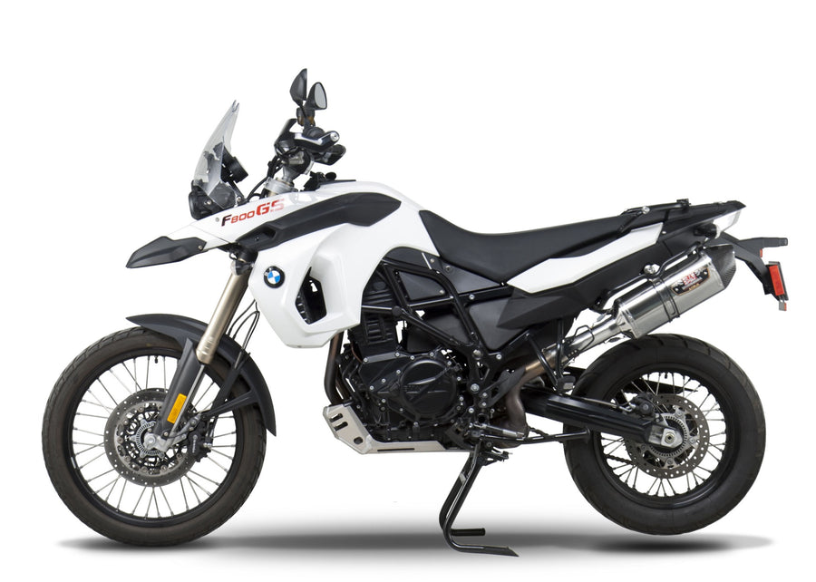 F800GS/F700GS 11-15 R-77 Stainless Slip-On Exhaust, w/ Stainless Muffler