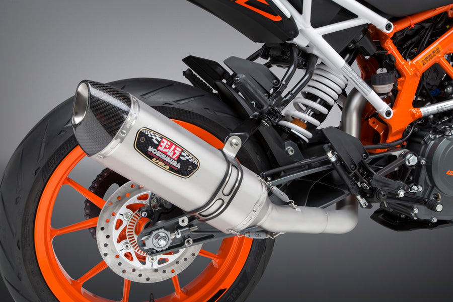 390 DUKE/RC390 17-20 Race R-77 Stainless 3/4 Exhaust, w/ Stainless Muffler