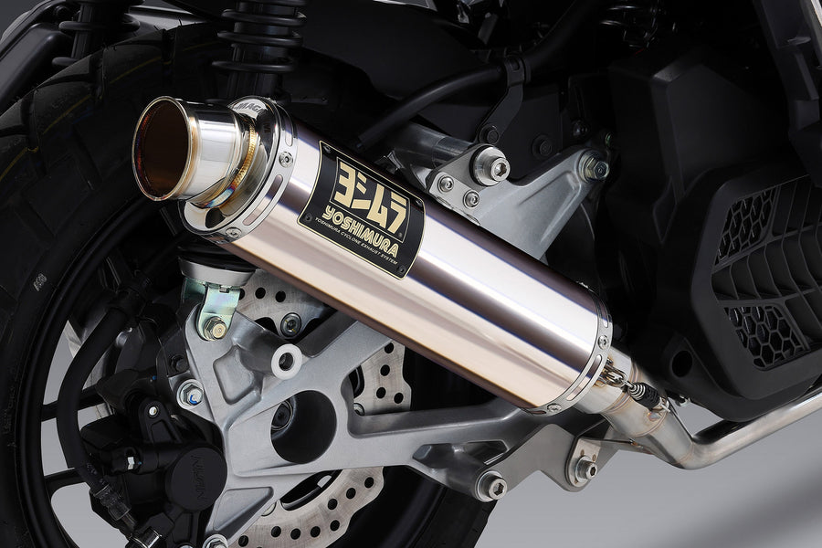 ADV150 2021 Race GP-MAGNUM Stainless Full Exhaust, w/ Stainless Muffler