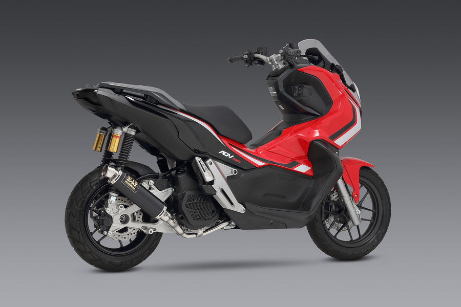 ADV150 2021 Race GP-MAGNUM Stainless Full Exhaust, w/ Carbon Fiber Muffler