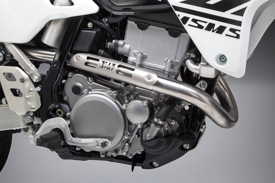 DR-Z400S/SM 00-24 RS-2 Stainless Full Exhaust, w/ Carbon Fiber Muffler