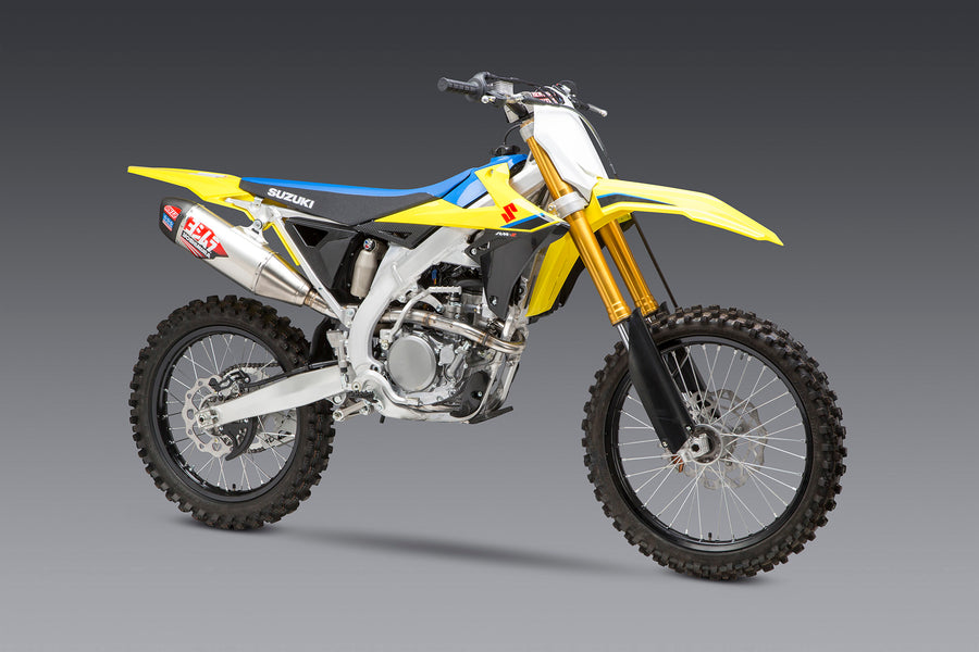 RM-Z250 19-24 RS-12 Stainless Full Exhaust, w/ Aluminum Muffler