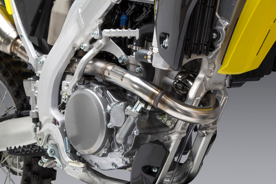 RM-Z250 19-24 RS-12 Stainless Full Exhaust, w/ Aluminum Muffler