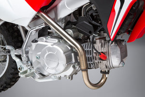 CRF110F 19-24 RS-9T Stainless Full Exhaust, w/ Stainless Muffler