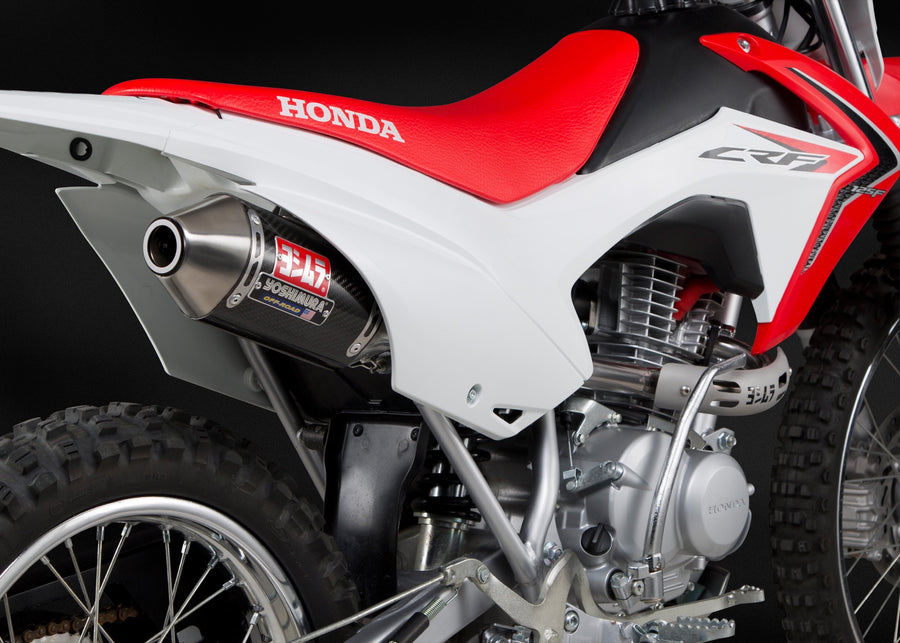 CRF125F 14-18 RS-2 Stainless Full Exhaust, w/ Carbon Fiber Muffler