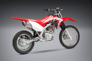 CRF125F 19-25 RS-9T Stainless Full Exhaust, w/ Stainless Muffler