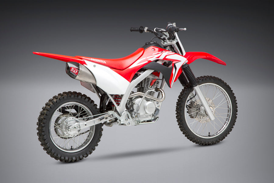 CRF125F 19-25 RS-9T Stainless Full Exhaust, w/ Stainless Muffler