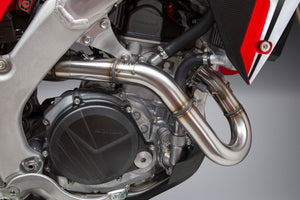 CRF450R/RX 17-20 / CRF450R-S 2022 RS-9T Stainless Full Exhaust, w/ Stainless Mufflers
