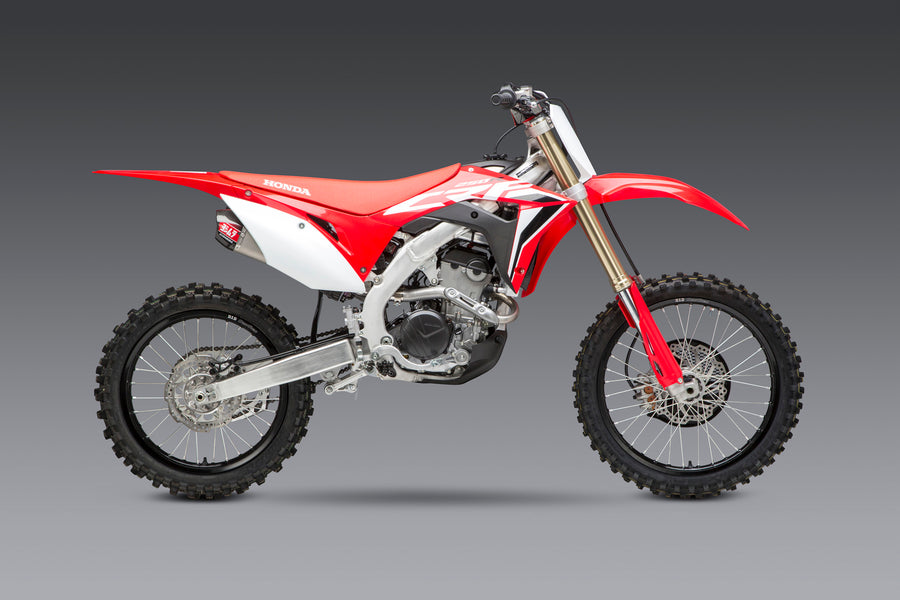 CRF250R 20-21 / RX RS-9T Stainless Slip-On Exhaust, w/ Dual Stainless Mufflers