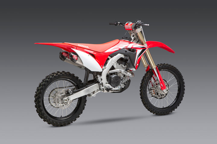CRF250R 20-21 / RX RS-9T Stainless Slip-On Exhaust, w/ Dual Stainless Mufflers