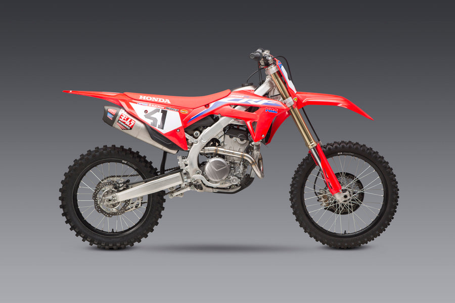 CRF250R/RX 22-24 RS-12 Stainless Full Exhaust, w/ Stainless Muffler