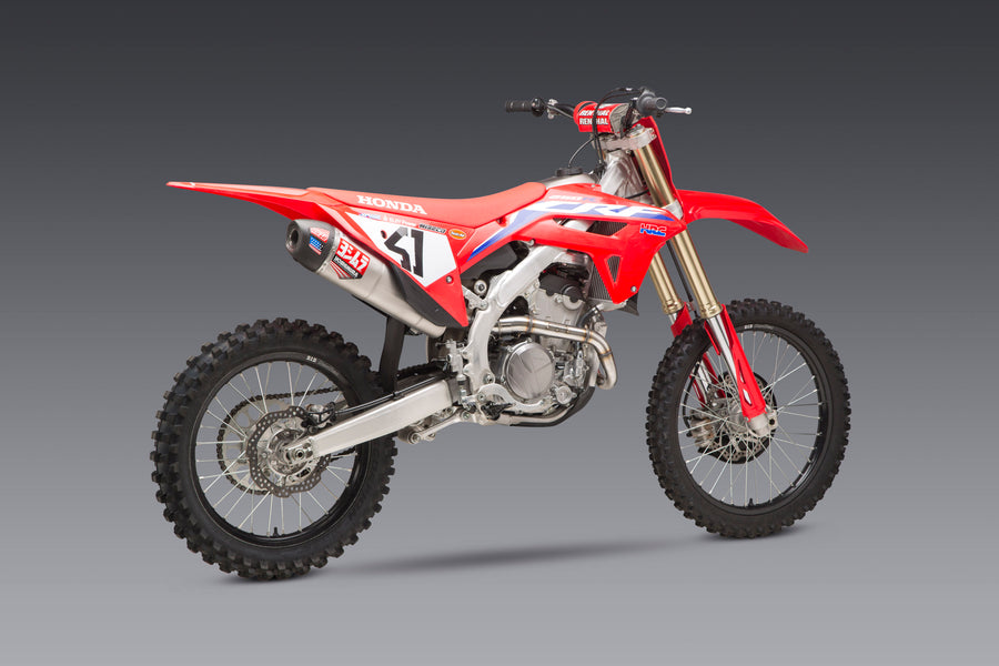 CRF250R/RX 22-24 RS-12 Stainless Full Exhaust, w/ Stainless Muffler