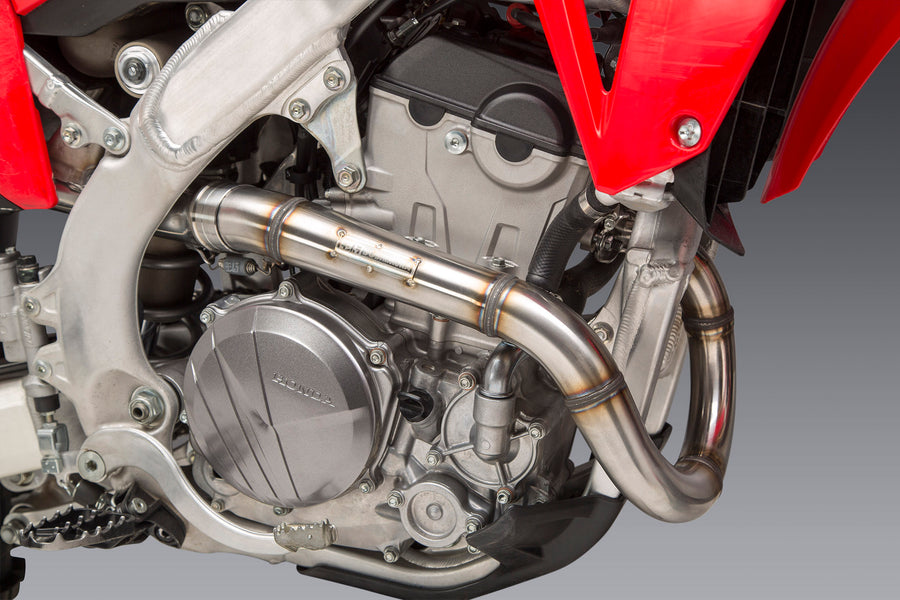 CRF250R/RX 22-24 RS-12 Stainless Full Exhaust, w/ Stainless Muffler