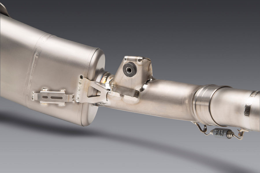 CRF250R/RX 22-24 RS-12 Titanium Full Exhaust, w/ Titanium Muffler