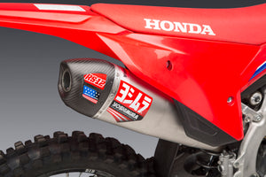 CRF250R/RX 22-24 RS-12 Stainless Slip-On Exhaust, w/ Stainless Muffler