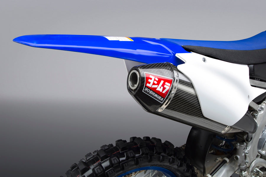 YZ450F 18-19 / WR450F 19-20 / YZ450FX 19 RS-4 Titanium Full Exhaust, w/ Carbon Fiber Muffler
