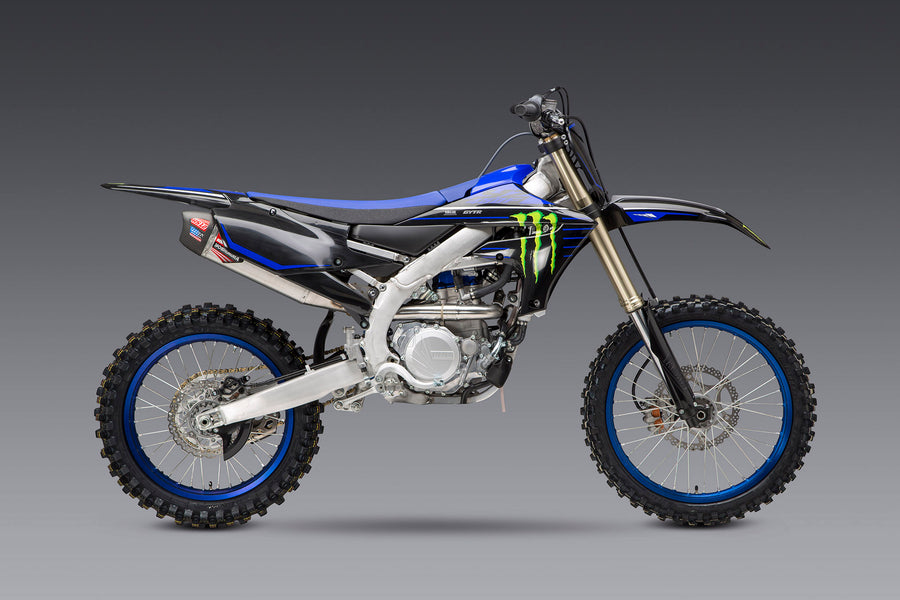 YZ450F 20-22 RS-12 Stainless Full Exhaust, w/ Aluminum Muffler
