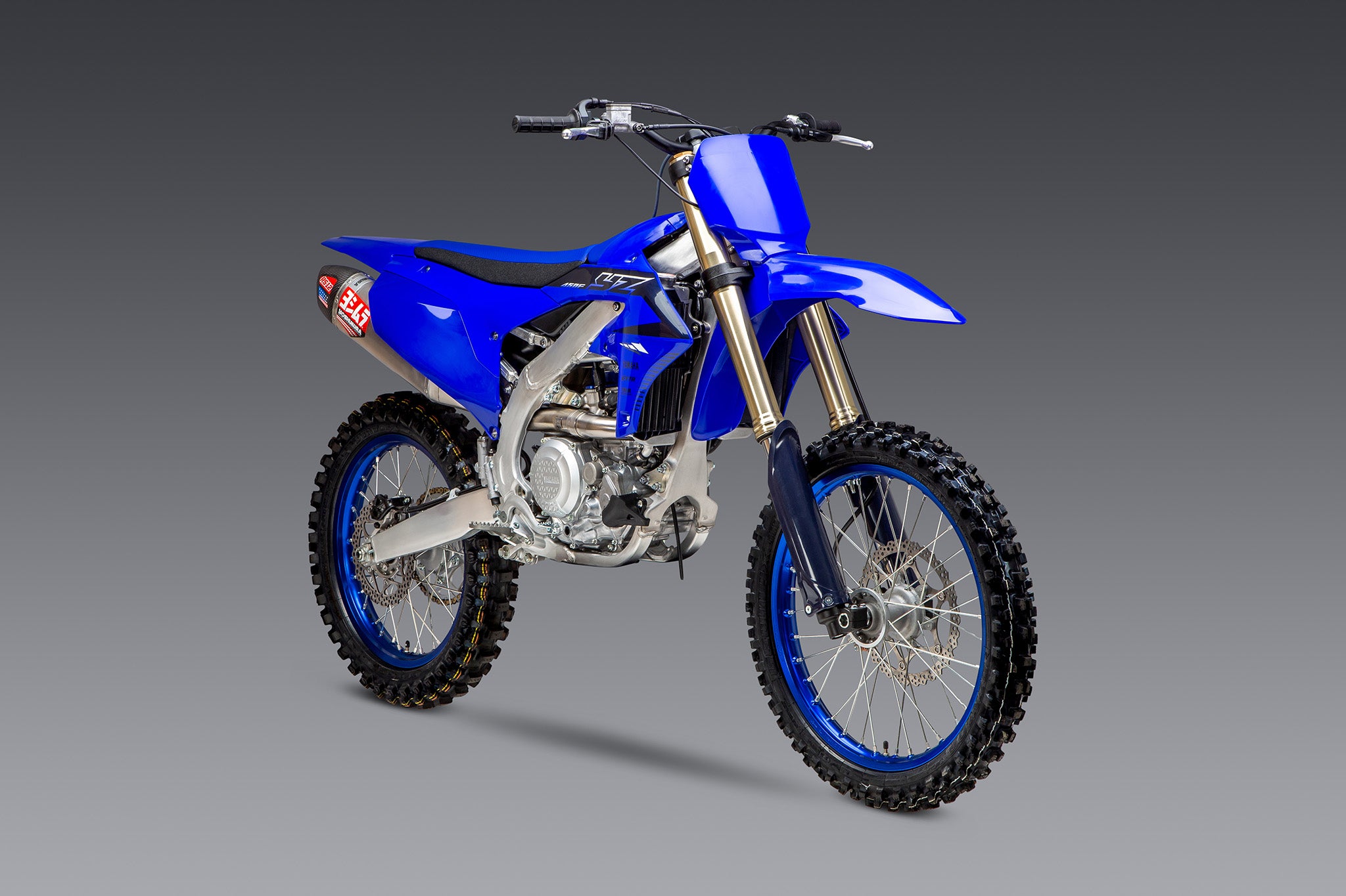 Yoshimura YZ450F 23-25 RS-12 Stainless Full Exhaust, w/ Aluminum