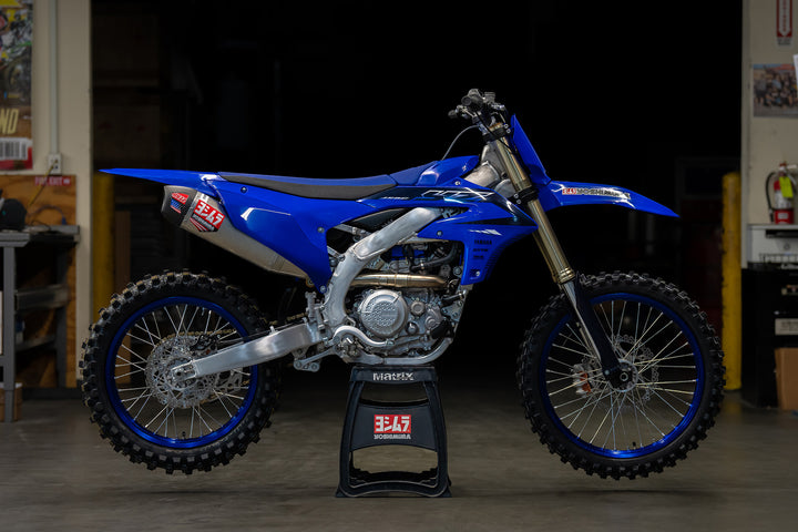YZ450F 23-24 RS-12 Stainless Full Exhaust, w/ Aluminum Muffler