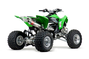 KFX450R 08-14 RS-2 Stainless Full Exhaust, w/ Aluminum Muffler