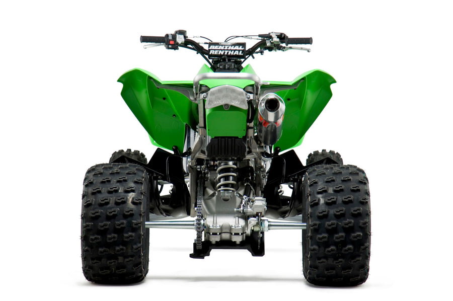 KFX450R 08-14 RS-2 Stainless Full Exhaust, w/ Aluminum Muffler