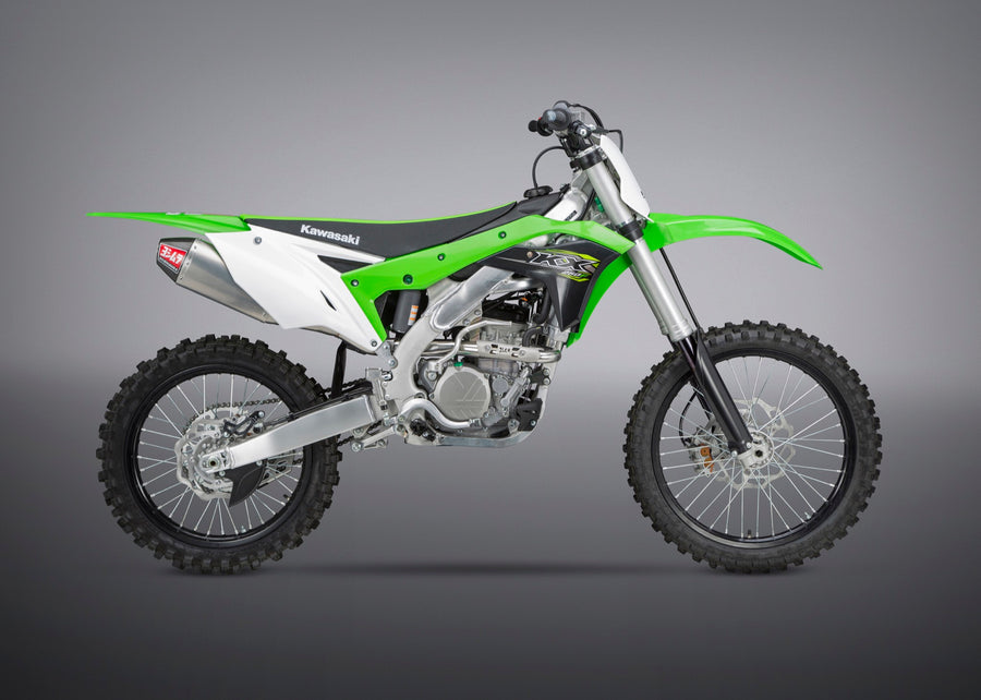 KX250F 17-20 RS-4 Stainless Full Exhaust, w/ Aluminum Muffler