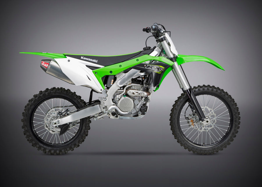 KX250F 17-20 RS-4 Stainless Slip-On Exhaust, w/ Aluminum Muffler