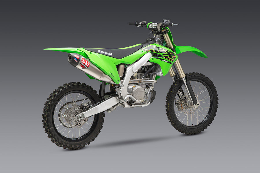 KX250/X 21-24 RS-12 Stainless Full Exhaust, w/ Aluminum Muffler