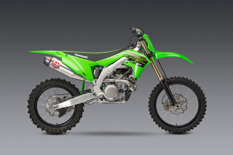 KX450F 19-23 / KX450X 21-23 RS-12 Stainless Full Exhaust, w/ Aluminum Muffler