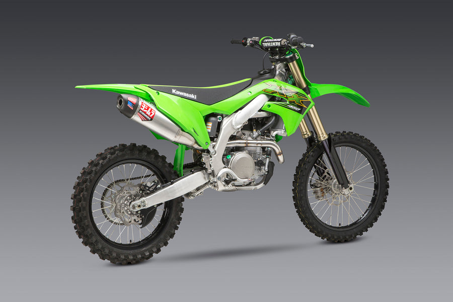 KX450F 19-23 / KX450X 21-23 RS-12 Stainless Full Exhaust, w/ Aluminum Muffler
