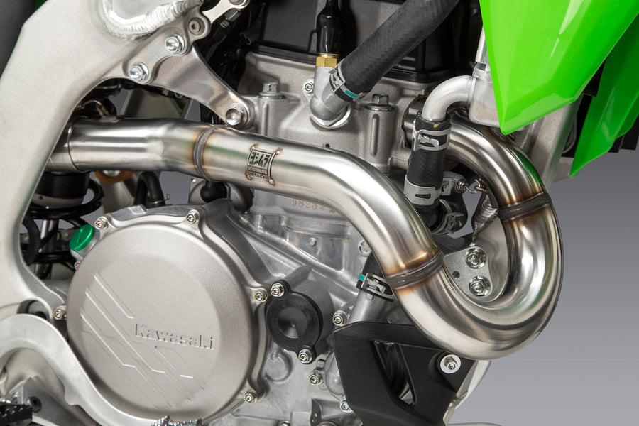KX450F 19-23 / KX450X 21-23 RS-12 Stainless Full Exhaust, w/ Aluminum Muffler