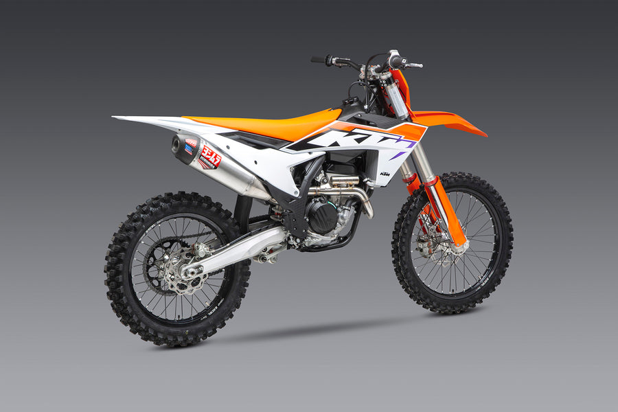 KTM 250/350SX-F / Husqvarna FC250/350 22-24 RS-12 Stainless Full Exhaust, w/ Aluminum Muffler