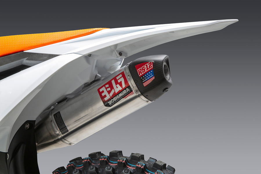 KTM 250/350SX-F / Husqvarna FC250/350 22-24 RS-12 Stainless Full Exhaust, w/ Aluminum Muffler