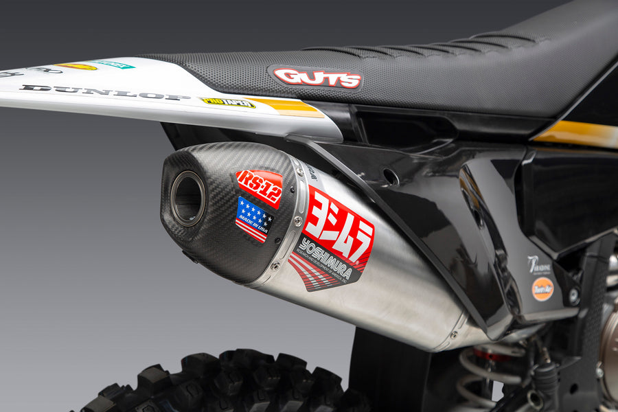 KTM 250/350SX-F / Husqvarna FC250/350 22-24 RS-12 Stainless Full Exhaust, w/ Aluminum Muffler