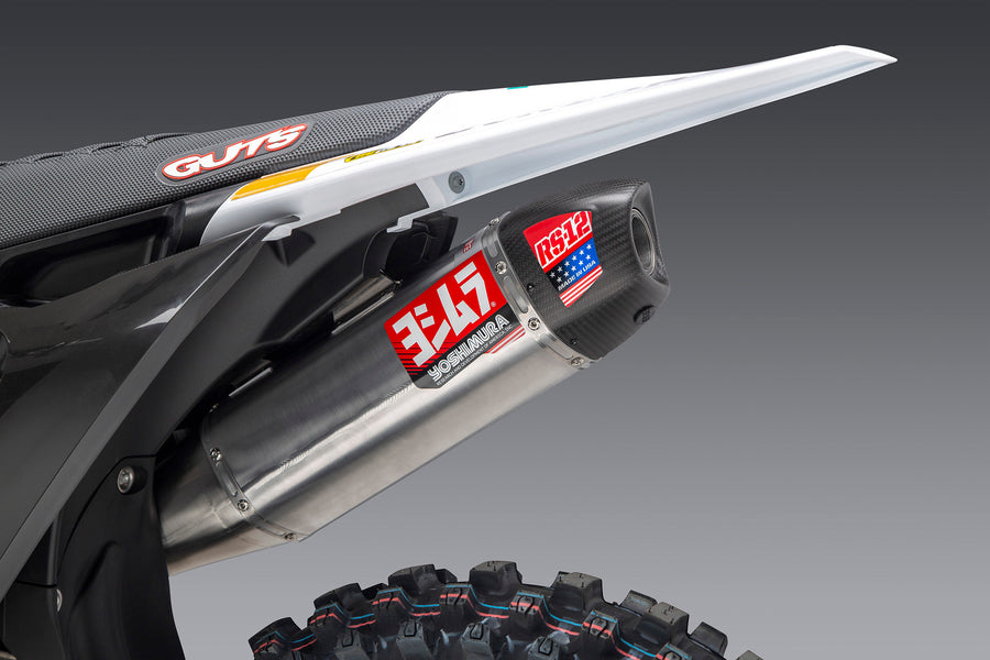 KTM 250/350SX-F / Husqvarna FC250/350 22-24 RS-12 Stainless Full Exhaust, w/ Aluminum Muffler