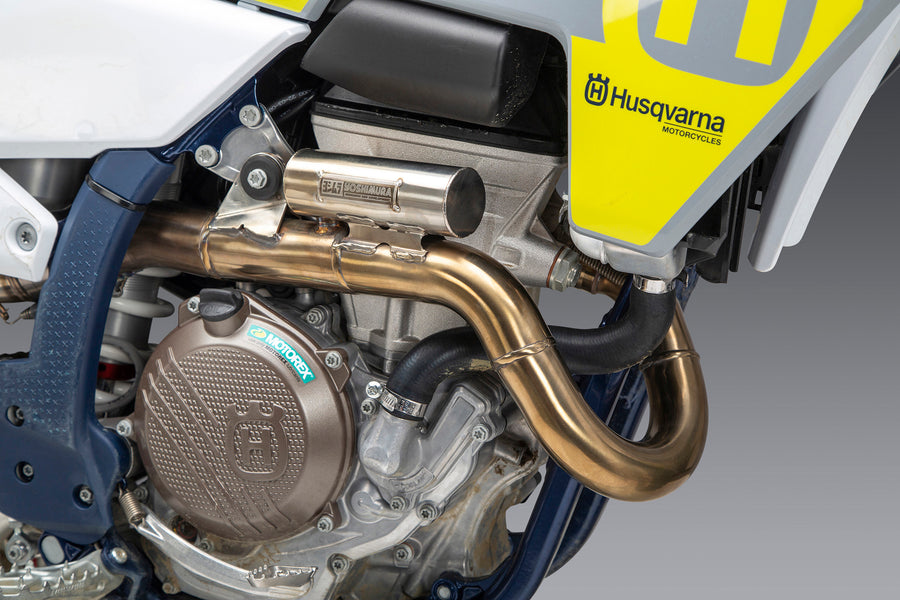 KTM 250/350SX-F / Husqvarna FC250/350 22-24 RS-12 Stainless Full Exhaust, w/ Aluminum Muffler