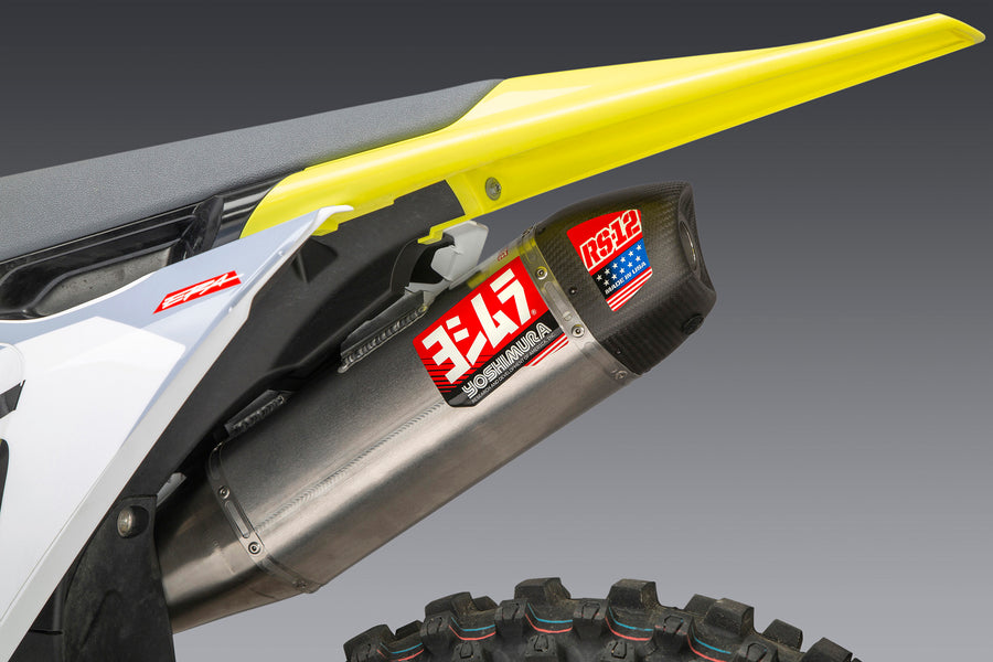 KTM 250/350SX-F / Husqvarna FC250/350 22-24 RS-12 Stainless Full Exhaust, w/ Aluminum Muffler
