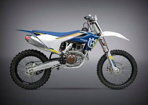 KTM 450SX-F/HUSQ 450/FX450 16-18 RS-4 Stainless Full Exhaust, w/ Aluminum Muffler