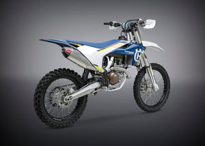 KTM 450SX-F/HUSQ 450/FX450 16-18 RS-4 Stainless Full Exhaust, w/ Aluminum Muffler