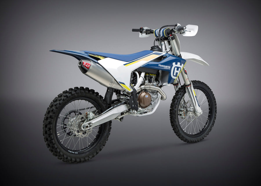 KTM 450SX-F/HUSQ 450/FX450 16-18 RS-4 Stainless Full Exhaust, w/ Aluminum Muffler