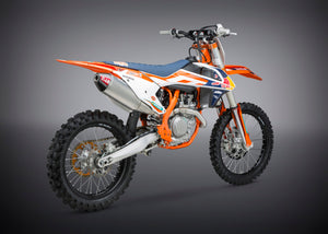 KTM 450SX-F/HUSQ 450/FX450 16-18 RS-4 Stainless Full Exhaust, w/ Aluminum Muffler