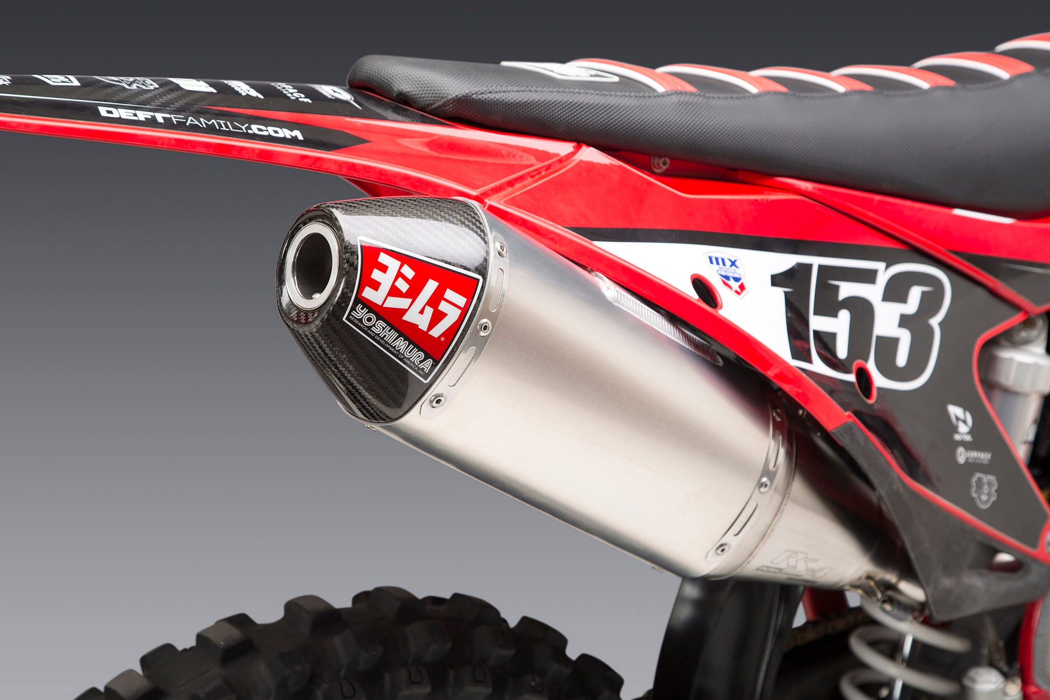 Yoshimura pit bike exhaust top