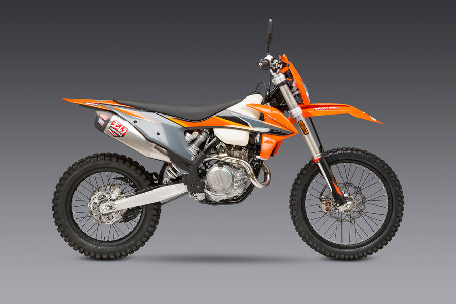 KTM 500 EXC-F 20-23 / Husqvarna FE 501S 20-23 RS-12 Stainless Full Exhaust, w/ Aluminum Muffler