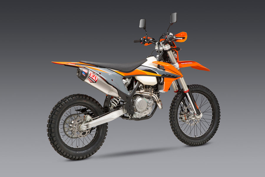 KTM 500 EXC-F 20-23 / Husqvarna FE 501S 20-23 RS-12 Stainless Full Exhaust, w/ Aluminum Muffler