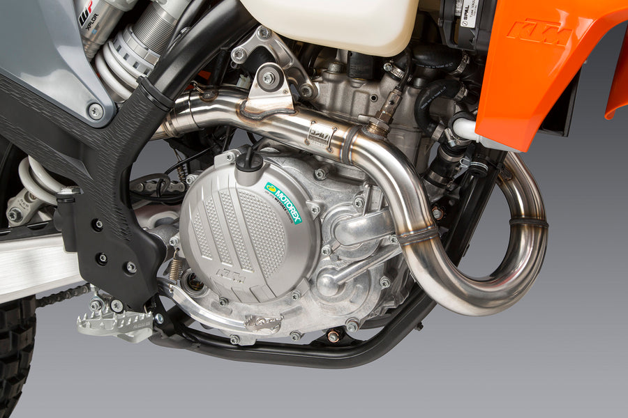KTM 500 EXC-F 20-23 / Husqvarna FE 501S 20-23 RS-12 Stainless Full Exhaust, w/ Aluminum Muffler