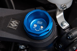 GSX-R1000 09-24 Blue Fork Tube Extender Caps