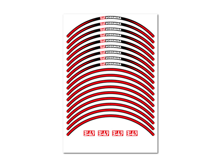 12 inch Wheel Rim Sticker Type-A