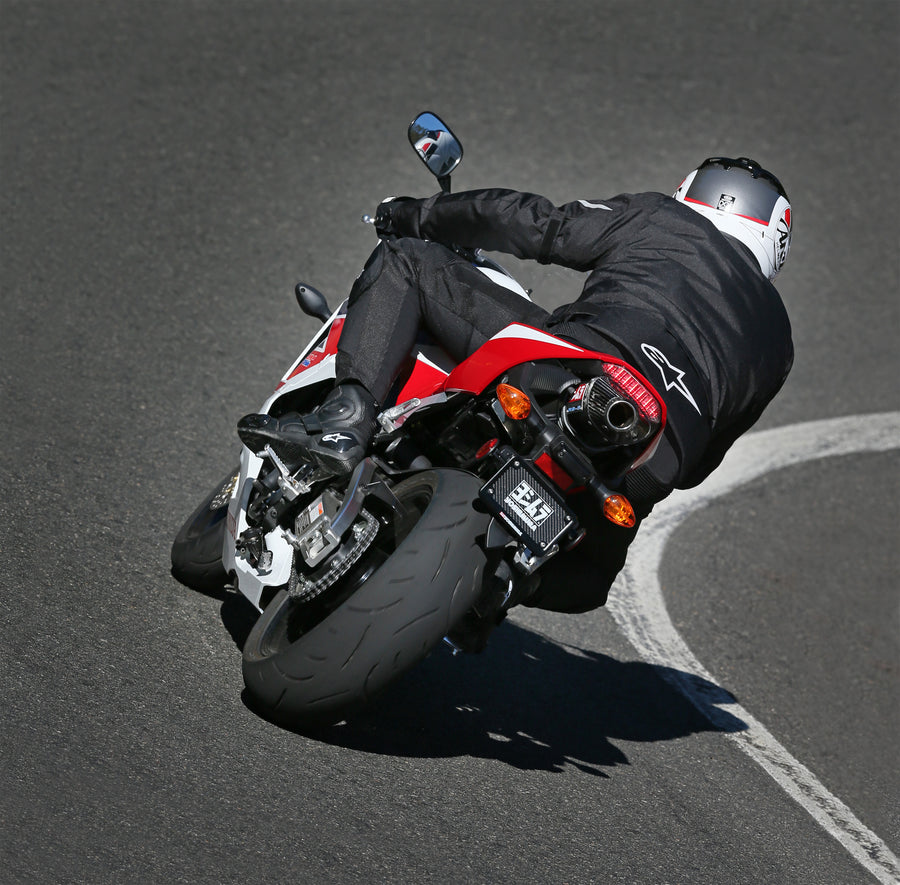 CBR600RR 09-25 RS-5 Stainless Slip-On Exhaust, w/ Carbon Fiber Muffler
