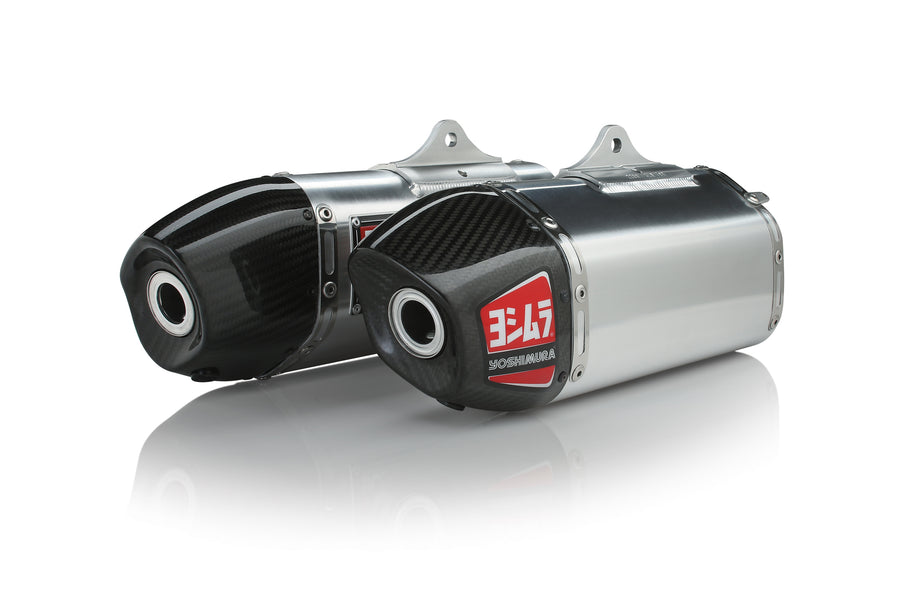 CRF250R 14-17 RS-9 Stainless Slip-On Exhaust, w/ Aluminum Mufflers